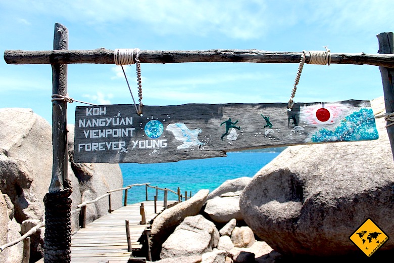 Südthailand Koh Nangyuan View Point