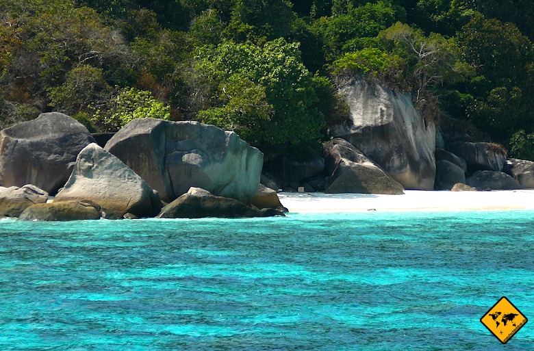 Südthailand Mu Ko Similan Nationalpark