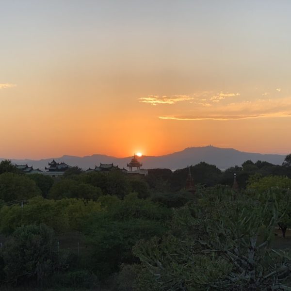 Sunset Bagan Myanmar