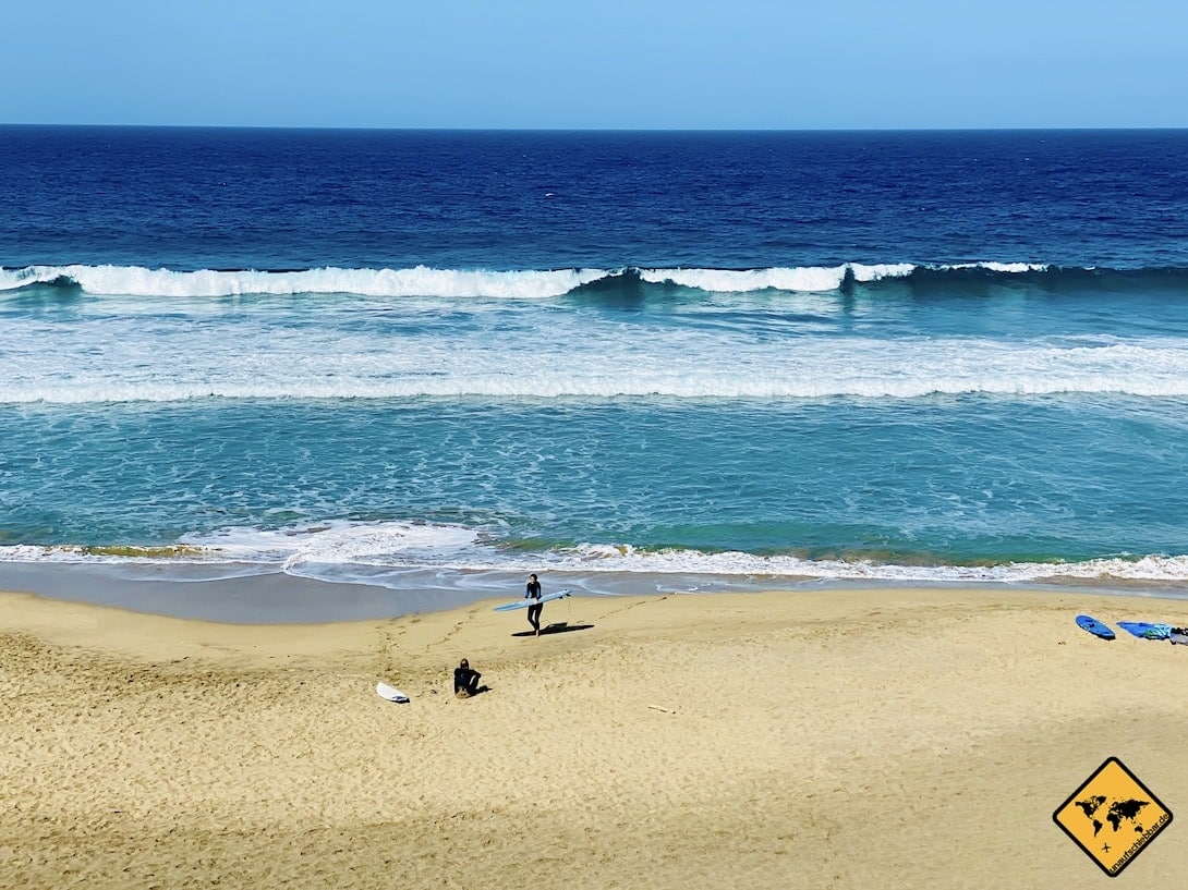 Surfen La Pared Playa del Viejo Rey