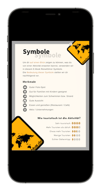 Symbole - 88 La Gomera Highlights Sehenswürdigkeiten Ausflüge Aktivitäten Orte