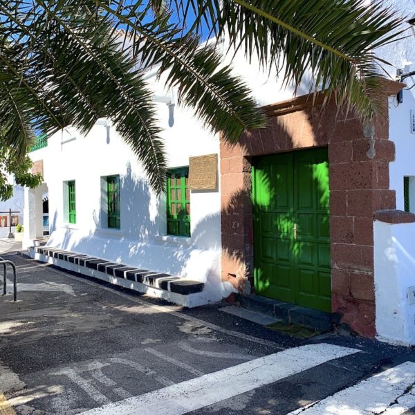 Teguise weiß grüne Häuser
