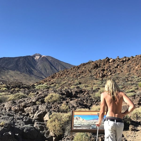 Teide Nationalpark Lavaschichten