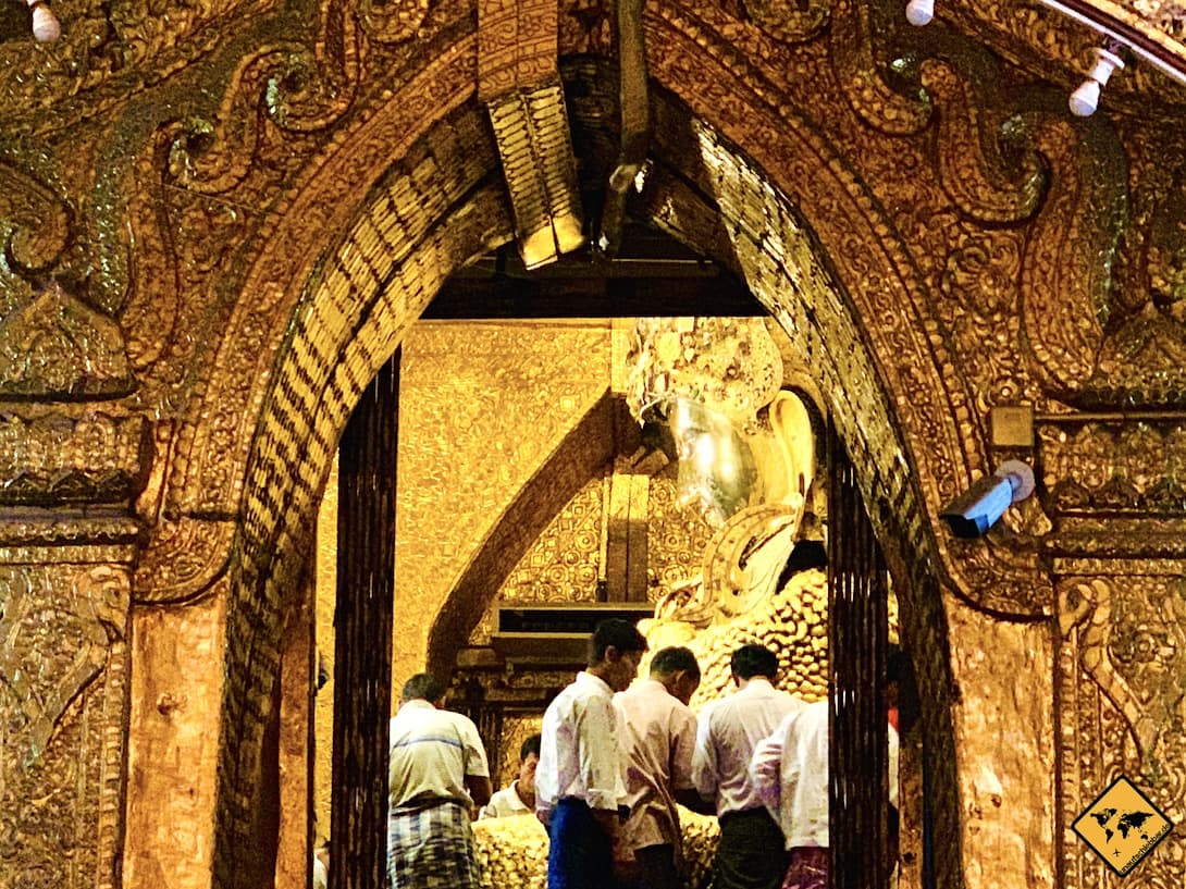 Tempel in Myanmar Mahamuni Pagode Mandalay