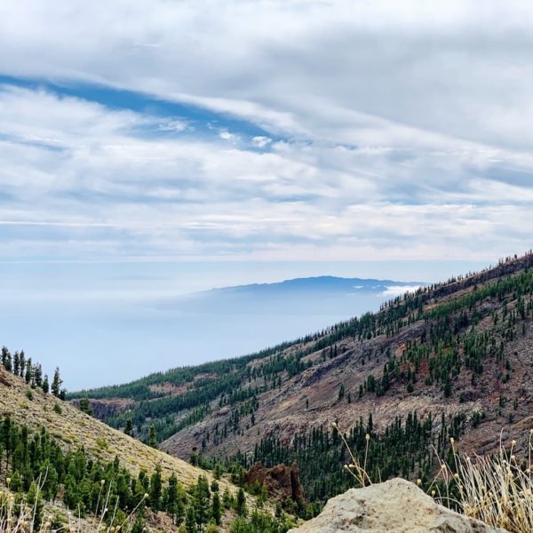 Teneriffa Ausblick La Gomera