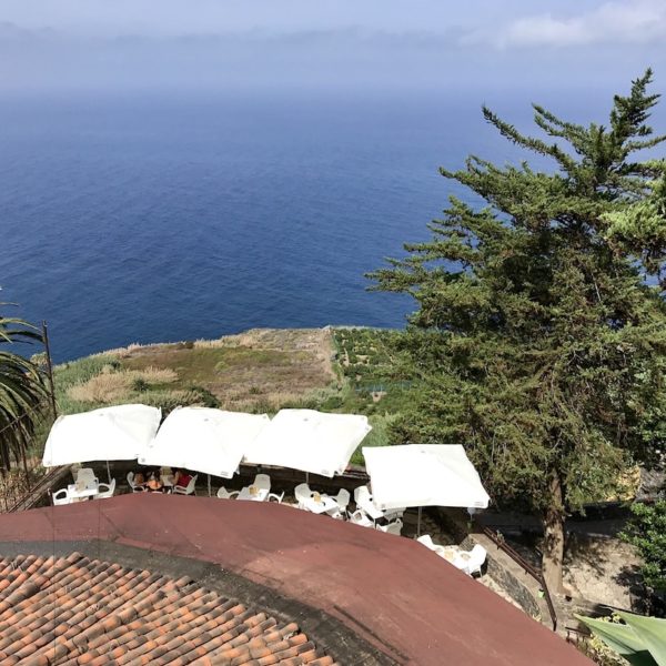 Teneriffa El Sauzal Parque Los Lavaderos Cafe