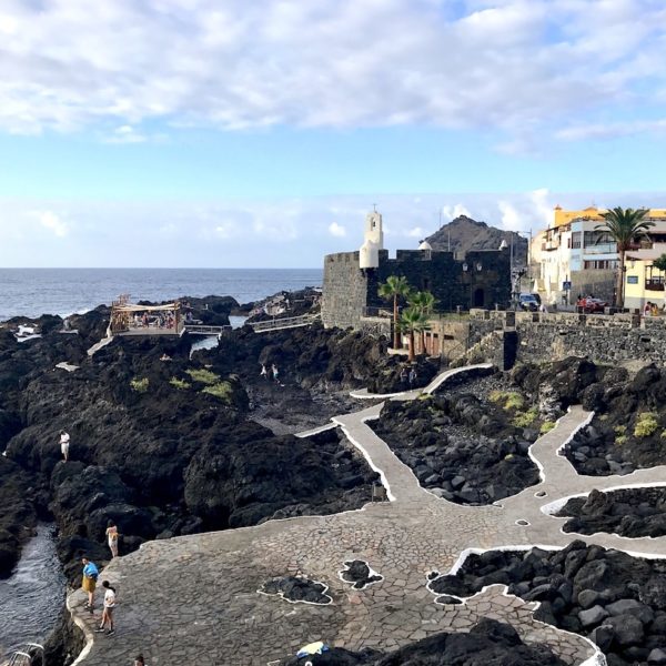 Teneriffa Garachico Wege Meer