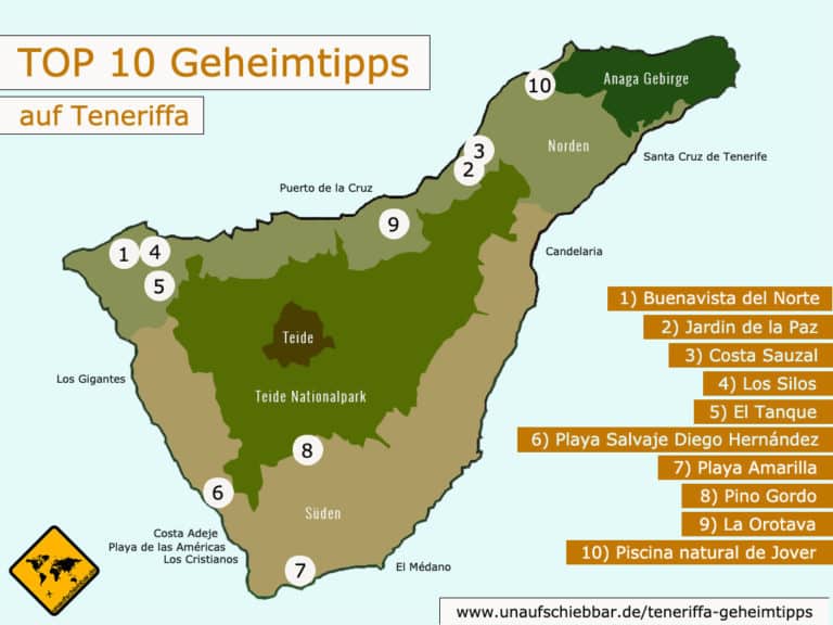 Teneriffa Geheimtipps - Unsere 10 Lieblingsorte & Insider-Tipps