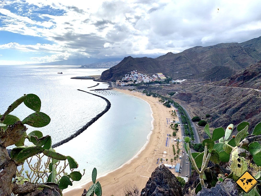 Teneriffa oder Fuerteventura Playa de las Teresitas Kanaren