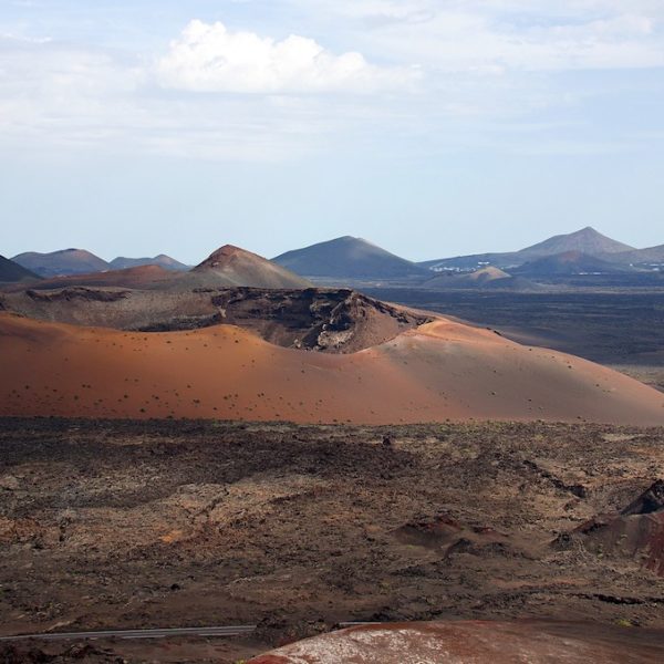 Die Feuerberge sind das Highlight im Timanfaya Nationalpark Lanzarote