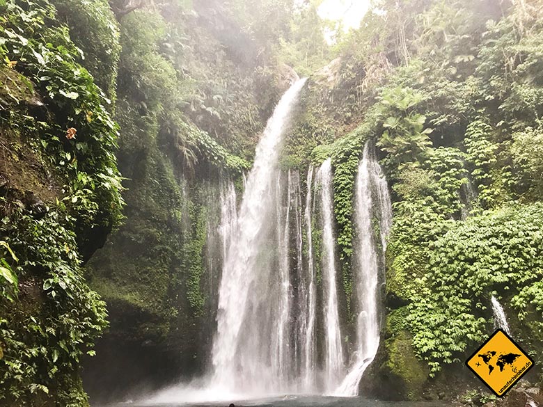 Tiu Kelep Wasserfall Lombok