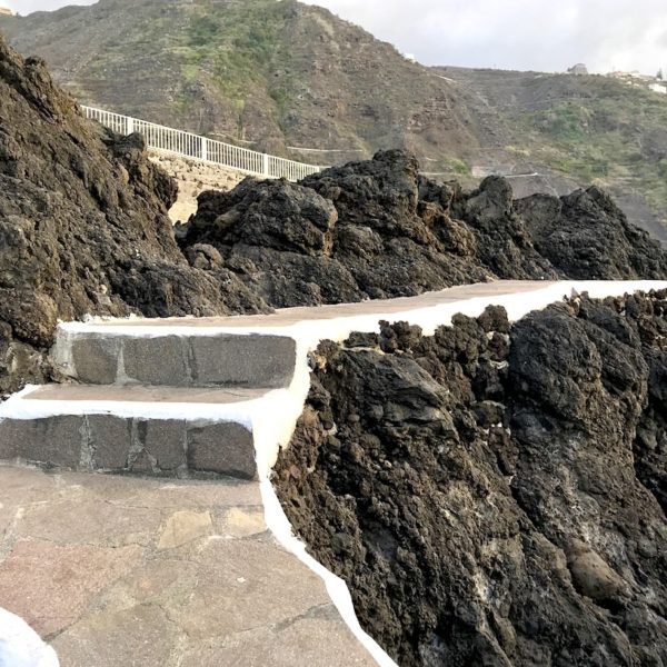 Treppe Weg Garachico Teneriffa