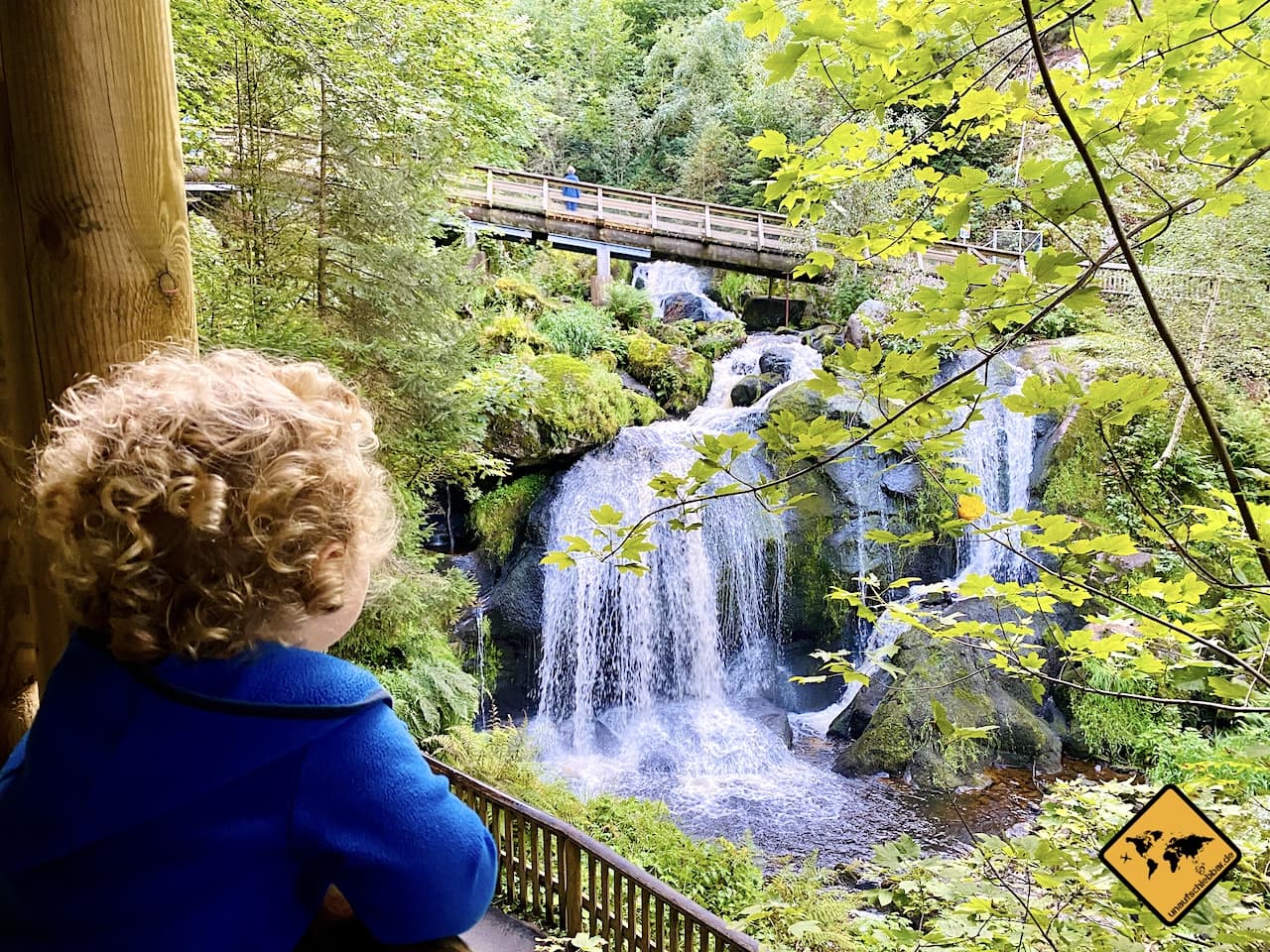 Triberger Wasserfälle mit Kindern