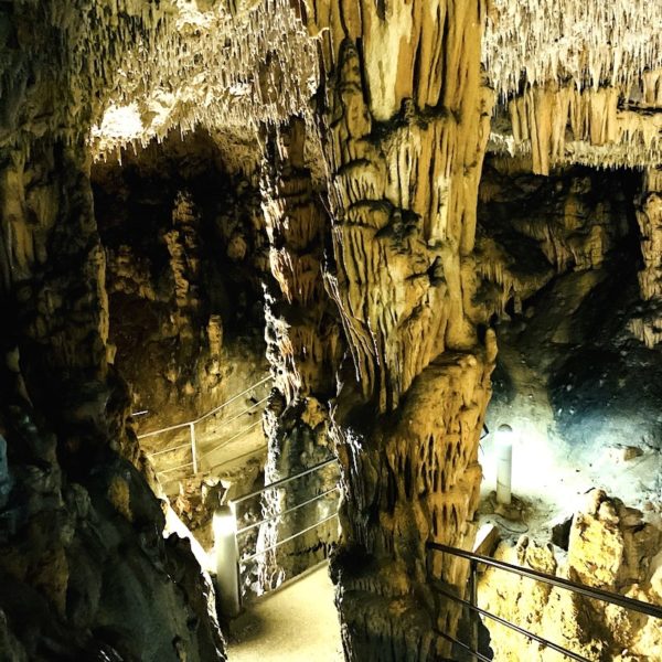 Tropfsteine Biserujka Cave Krk Kroatien