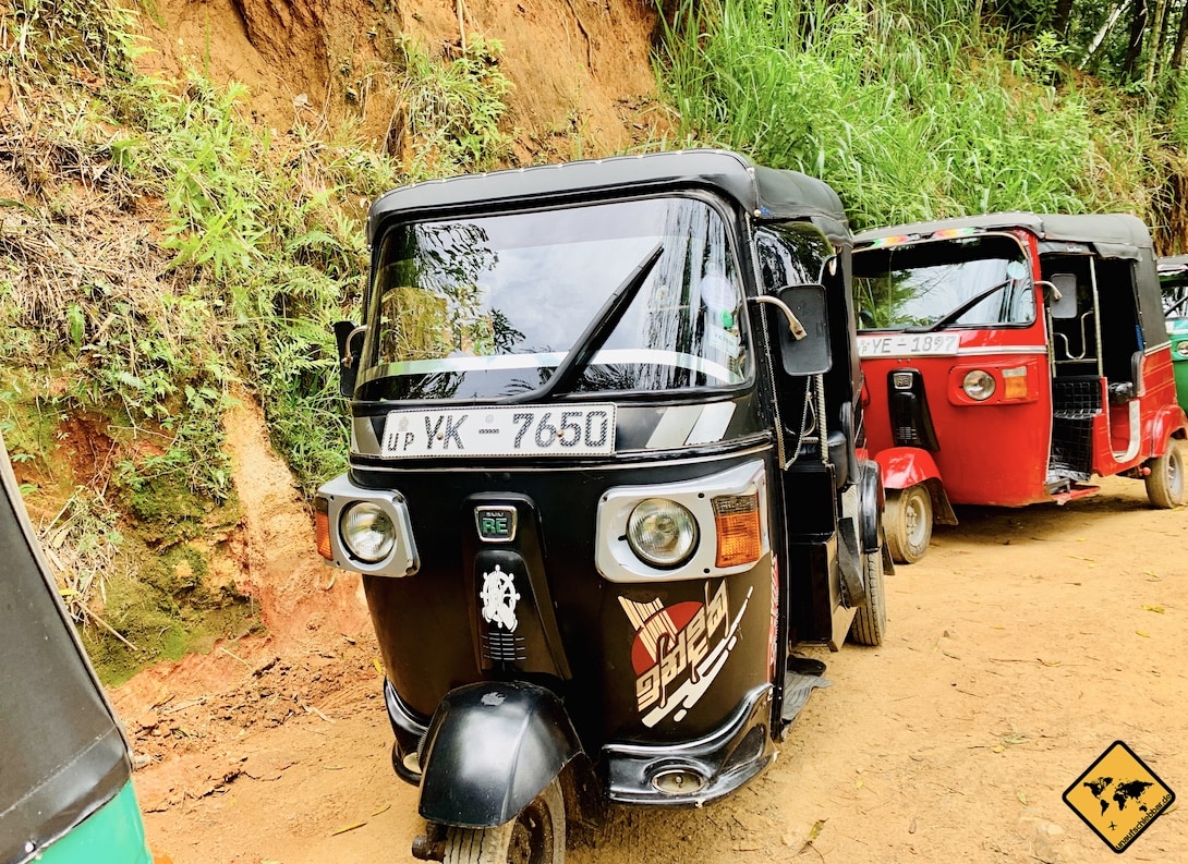 Tuk Tuk Sri Lanka Sicherheit