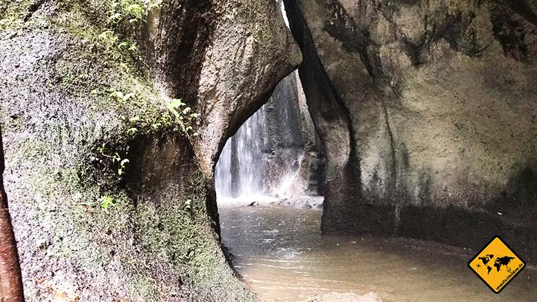 Tukad Cepung Waterfall Zugang