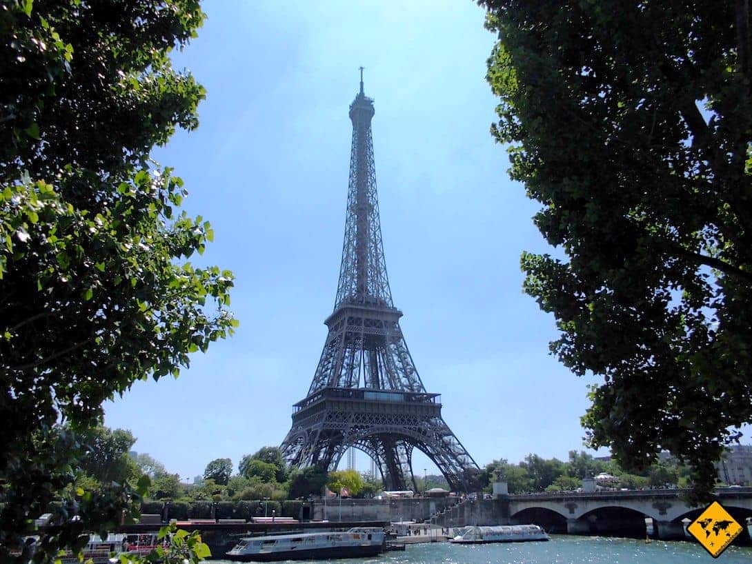 Turbopass Paris Eiffelturm Seine Rundfahrt