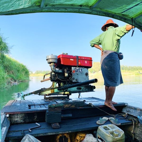 Überfahrt Boot Inwa