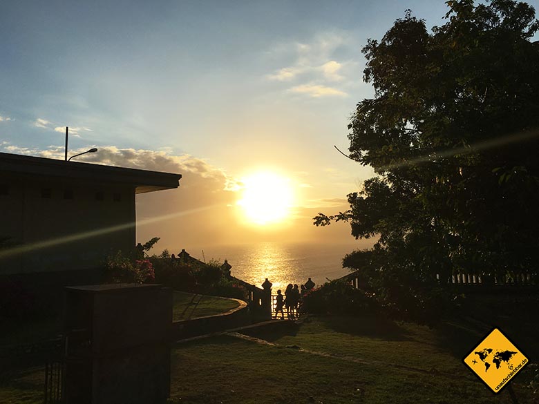 Uluwatu Tempel Sonnenuntergang