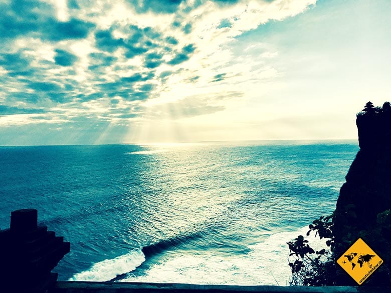 Uluwatu Temple Bali Sonnenuntergang