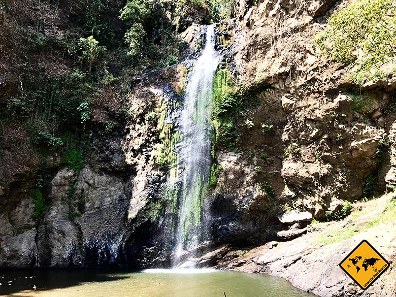 Urlaub auf Lombok Wasserfall