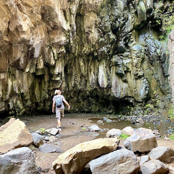 Valle Gran Rey Wasserfall Wanderung