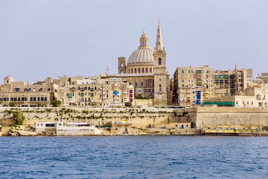 Valletta Malta Stadtblick