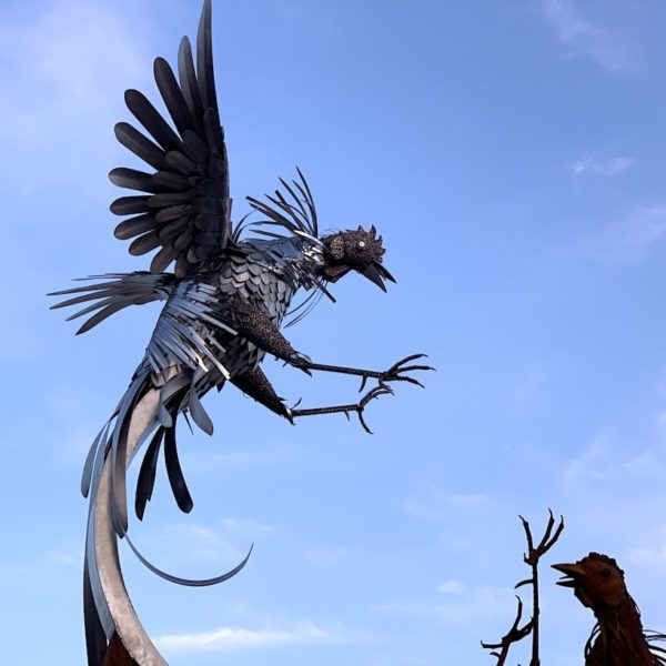 Vogel Skulptur Puerto del Rosario Fuerteventura