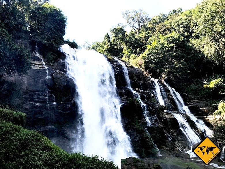 Wachirathan Waterfall Doi Inthanon Nationalpark