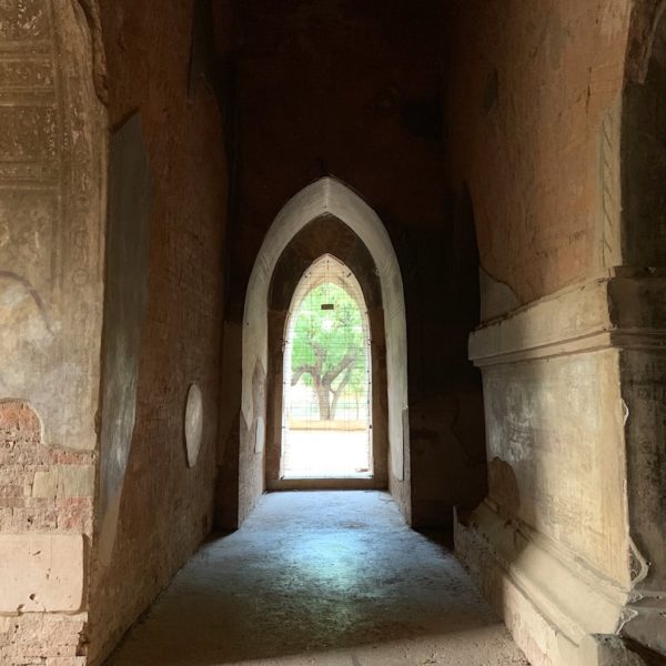 Wände Sulamani Tempel Bagan Myanmar