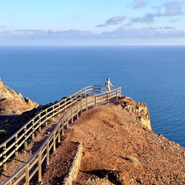 Wandern auf Fuerteventura Aussichtspunkt Faro de la Entallada