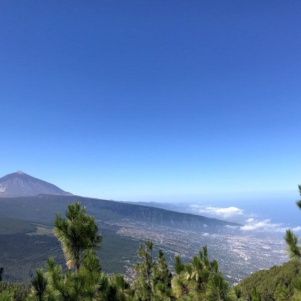 Wandern auf Teneriffa Teide Ausblick
