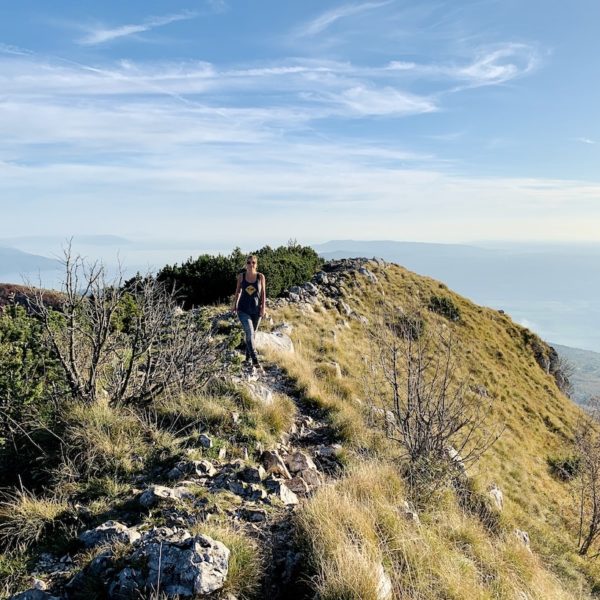 Wanderung Učka Nature Park Kroatien