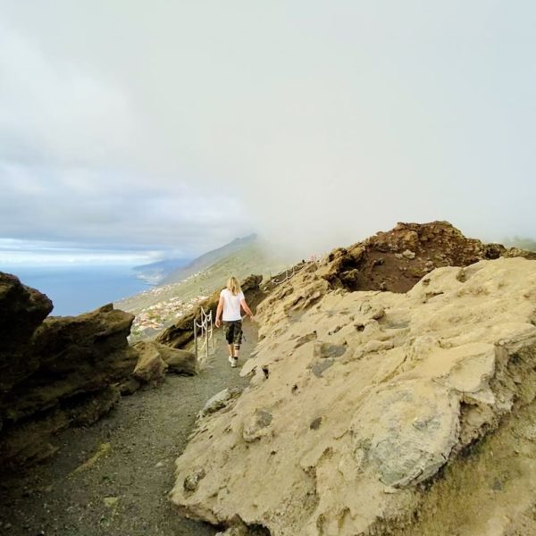 Wanderweg Krater Volcán San Antonio Fuencaliente