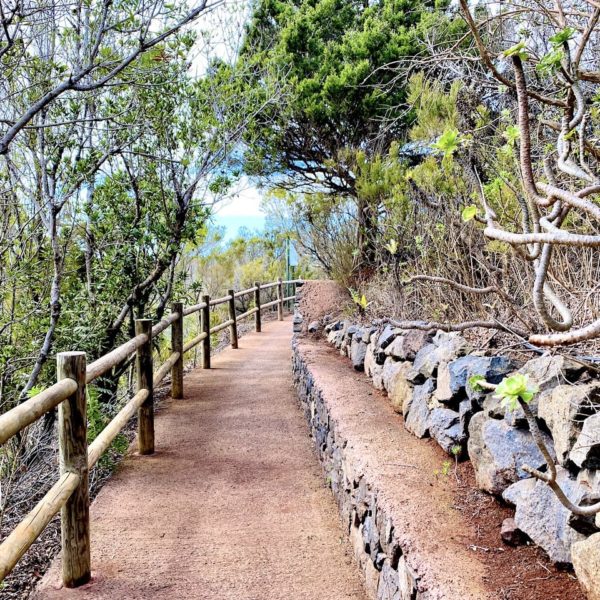Wanderweg zum Mirador de Juego de Bolas