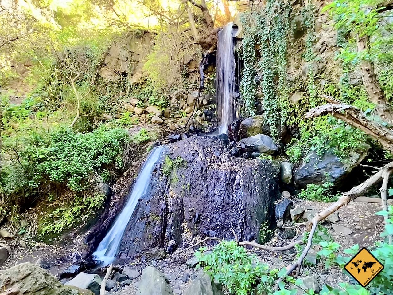 Wasserfälle Gran Canaria Barranco de los Cernícalos