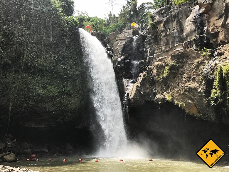 Wasserfälle auf Bali Tegenungan Waterfall