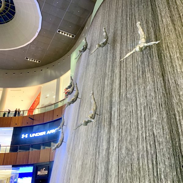 Wasserfall Dubai Mall Shopping Center