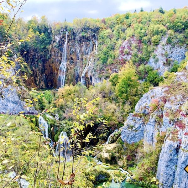 Wasserfall Veliki Slap Kroatien