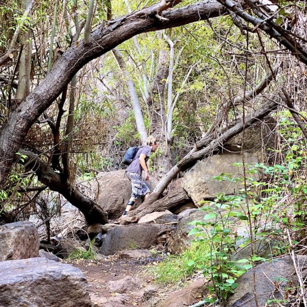 Wasserfall Wanderung El Guro La Gomera