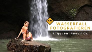 Wasserfall mit dem Handy fotografieren – 5 Tipps für iPhone & Co.