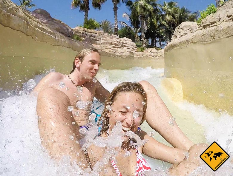 Wasserspaß im Aquaventure Dubai