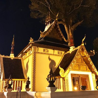Wat Chedi Luang Stadtsäule