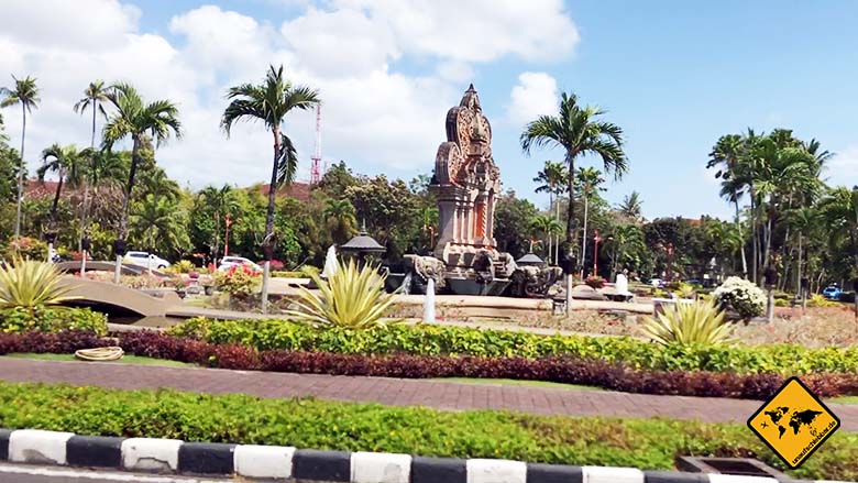 Water Blow Bali Anfahrt Parkanlagen