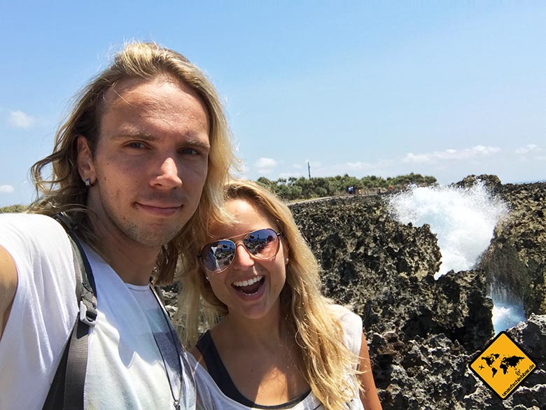 Waterblow Nusa Dua Jenny und Christian