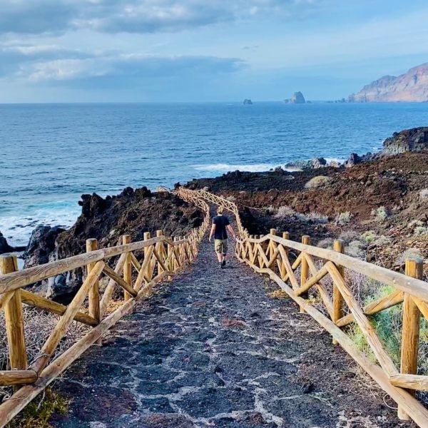 Weg Charco los Sargos