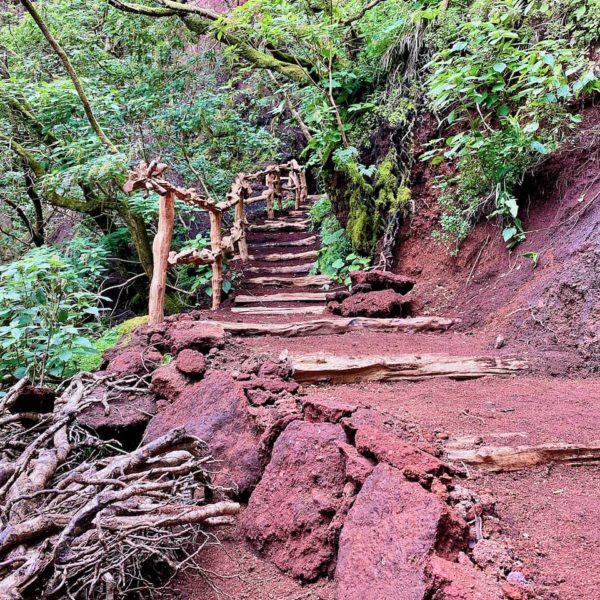 Weg Fuente Mencafete El Hierro