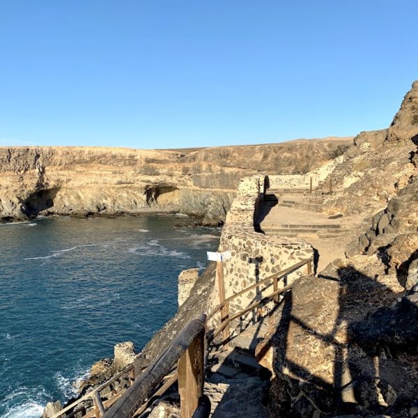 Weg Küstenwanderung Ajuy Fuerteventura