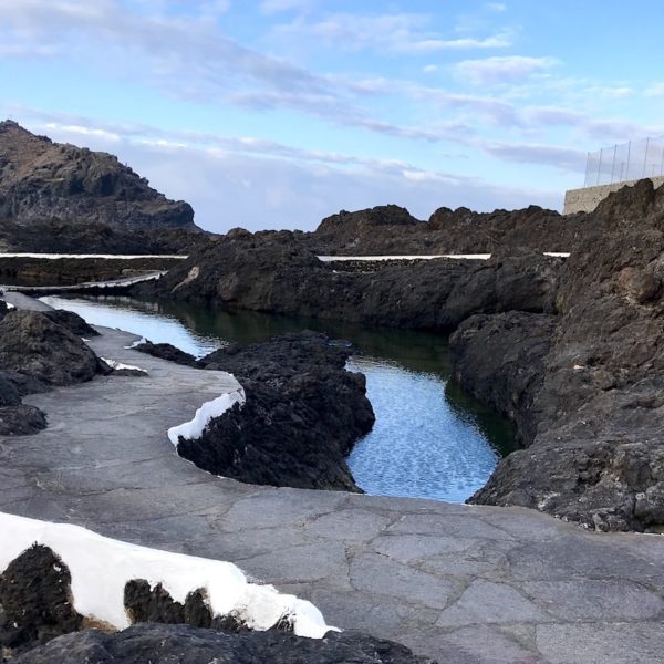 Weg Teneriffa Garachico Piscinas Naturales El Caleton