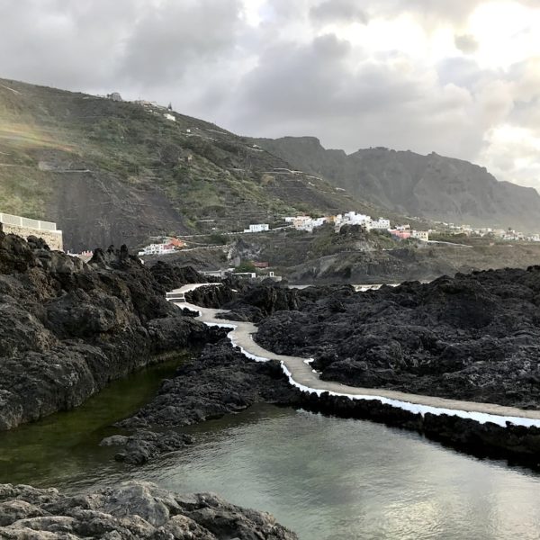 Weg Wasser Garachico Teneriffa